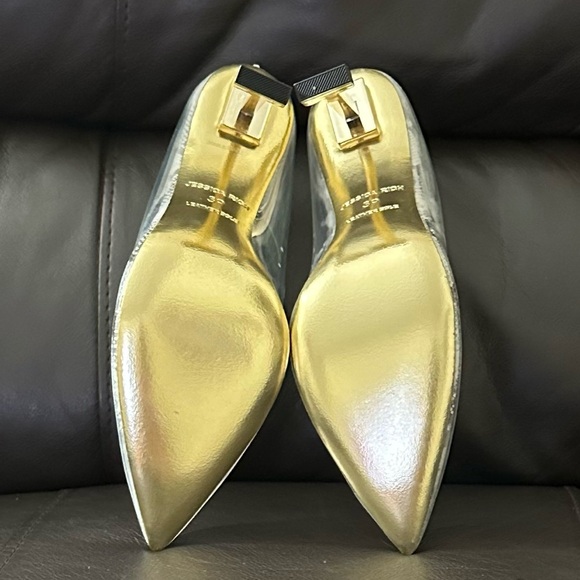 Jessica Rich So Fancy Sandals In Transparent Snake Size 39 (US 9) - Picture 6 of 16